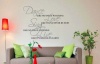 Bedight Fancy "Dance Love Sing Live" Vinyl Wall Art Photo