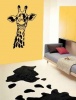 Bedight Giraffe Neck Vinyl Wall Art Photo