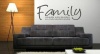 Bedight Family Where Life Begins & Love Never Ends Vinyl Wall Art Photo