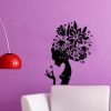 Bedight Flower Girl Vinyl Wall Art Photo