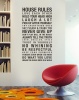 Bedight Love Each Other House Rule Vinyl Wall Art Photo