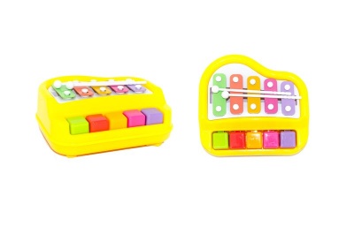 Ideal Toy Xylophone and Piano 2 in 1