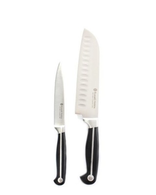 Photo of Russell Hobbs - Nostalgia Finesse Santoku and Utility Knife Forged - Black