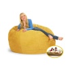 Comfyzak 120cm Beanbag - Wheat Suede Photo