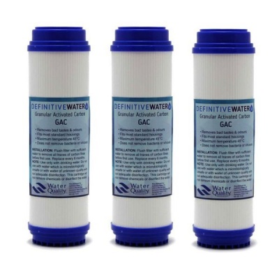 Photo of 10" Granular Activated Carbon Water Filter Replacement Cartridge