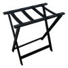 House Of York - Luggage Rack - Dark Wood Photo