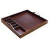 House Of York - Tea Caddy Tray - Mahogany Photo
