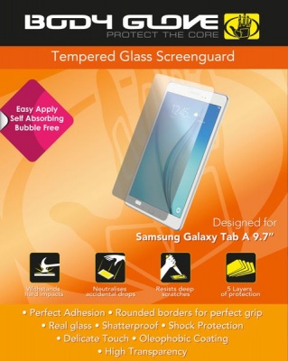Photo of Samsung Body Glove Tempered Glass screenguard for Tab A