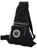Fino Unisex Waterproof Nylon Chest Bag - Black Photo