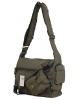 Fino Canvas Messenger Shoulder Bag - Green Photo