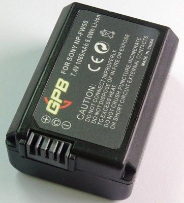 Photo of Sony GPB NP-FW50 Digital Camera Battery