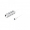 MACALLY - 3 port USB 3.0 hub with Gigabit Ethernet adapter Photo