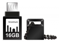 Strontium 16GB NITRO OTG USB 30 Flash Drive Black