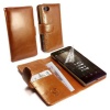 Tuff-Luv Vintage Leather Stand Case for Xperia Z5 compact - Brown Cellphone Cellphone Photo