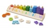 Melissa & Doug Counting Shape Stacker Photo