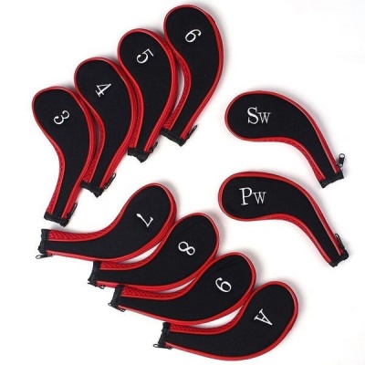 Photo of Golf Club Head Protective Covers - 10 Piece Set