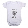 Noveltees 'Ek het die Coolste Tannie op Aarde' Short Sleeve Baby Grow Photo