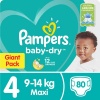 Pampers Baby Dry - Size 4 Giant Pack - 80 Nappies Photo