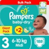 Pampers Baby Dry - Size 3 Twin Giant - 2x94 Nappies Photo