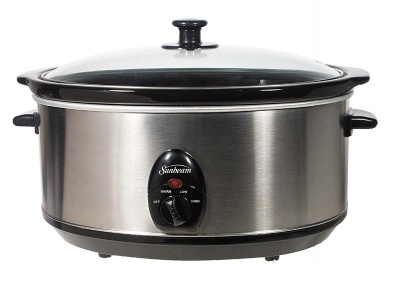 Photo of Sunbeam - 4.5 Litre Slow Cooker - Silver