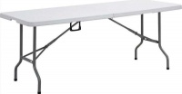 Bushtec 6ft HDPE Table White