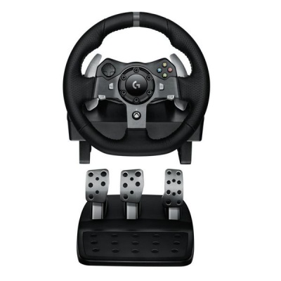Photo of Logitech G920 Driving Force Racing Wheel and Floor Pedals Force Feedback PC