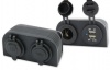 Lumeno - Lighter Socket With Usb Ports - Black Photo