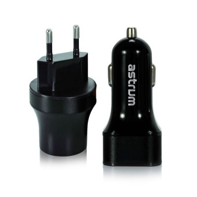 Photo of Astrum Home Car Charger Combo Kit - CK310 Black