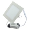 6W Sqaure LED Panel Light - White 4 Pack Photo