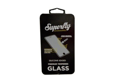 Photo of Superfly Tempered Glass Silicone Edged iPhone 6 Plus / 6S Plus & iPhone 7 Plus Black