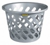 Addis - Slotted Laundry Basket - Grey Photo