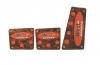 X-Appeal Pedal Pad Set - Brown & Red Photo