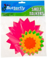 Butterfly Message Makers Assorted Card Stars 50S