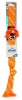 Rogz - Scrubz Teeth Cleaning Dog Toy - Medium 44cm - Orange Photo