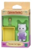Sylvanian Families - Persian Cat Baby Photo