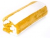 Terry Lustre - Beach Towel Velour 450Gsm - White & Mustard Stripe Photo