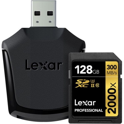 Photo of Lexar 128GB Professional SDHC Card