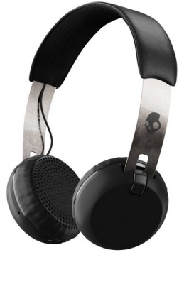 Photo of SkullCandy Grind Bluetooth Wireless Headphones - Black & Chrome