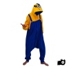 aFREAKa Adults Two Eyed Minion Inspired Onesie - Blue & Yellow Photo