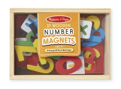 Photo of Melissa Doug Melissa & Doug Magnetic Wooden Numbers