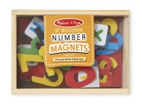 Melissa Doug Magnetic Wooden Numbers