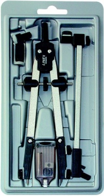 Photo of Linex Quick Acting Bow Compass Set 780 with Extension Arm