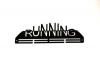 TrendyShop Running Plate Medal Hanger - Black Photo
