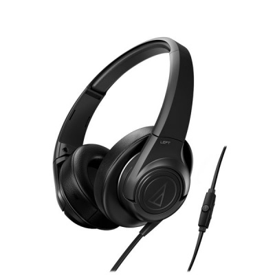 Photo of AudioTechnica Audio Technica SonicFuel Headphones with Remote & Mic - Black
