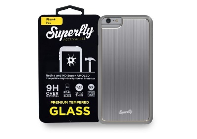 Photo of Superfly Tempered Glass & Nitro Space Grey Cover - iPhone 6 Plus / 6S Plus