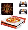 SKIN-NIT Decal Skin for PS4: Manchester United - Red & White Photo