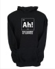 JuiceBubble Ah! The Element of Surprise Men's Black Hoodie Photo