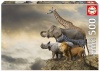 Educa Animals on the Edge of a Cliff - 500 Piece Photo