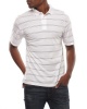 Patrick J Double Pin-Striped Golfer - White Photo