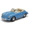 Bburago 1/18 Porsche 356B Cabriolet 1961 - Blue Photo